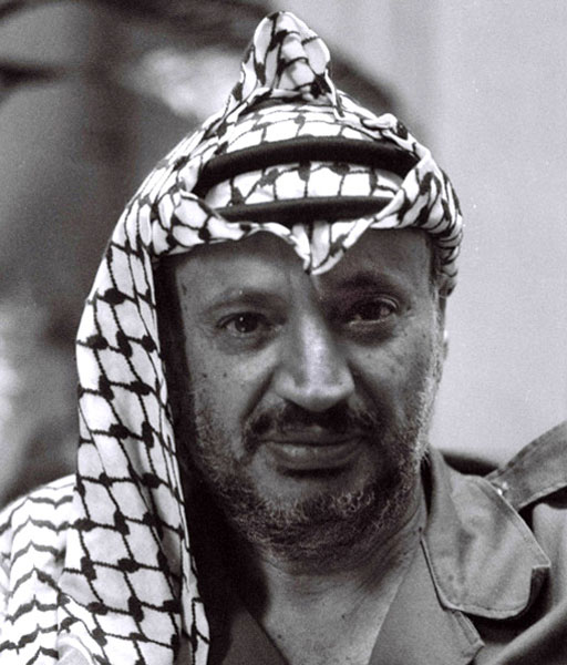 Yasser Arafat - Katja Snozzi fotografa